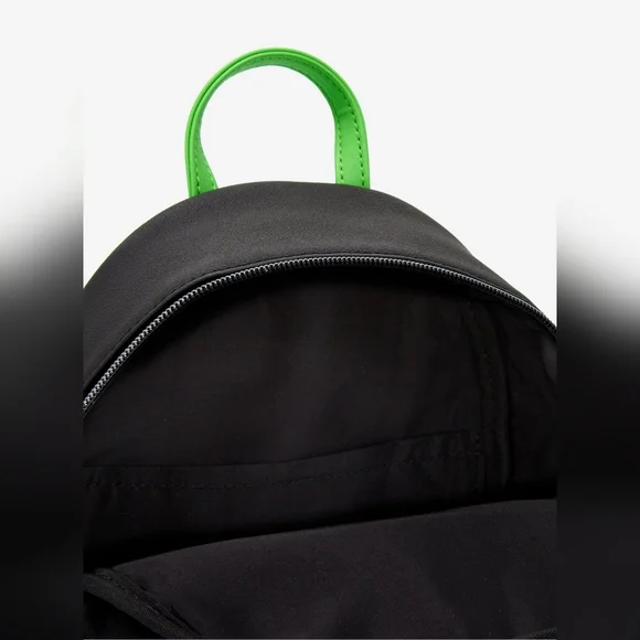 NWT Loungefly The Nightmare Before Christmas Oogie Boogie Metallic Mini Backpack - Picture 4 of 9